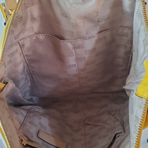 Y2k Michael Kors Yellow Purse - Picture 5 of 7